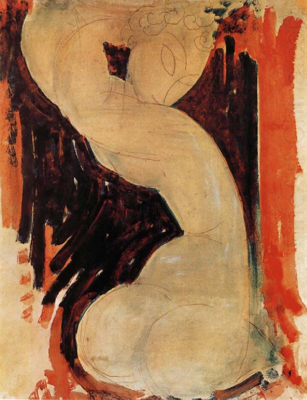 Caryatid, Amedeo Modigliani